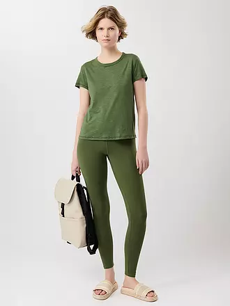 MANDALA | Yogatight da donna a vita alta a figura intera | dunkelgrün